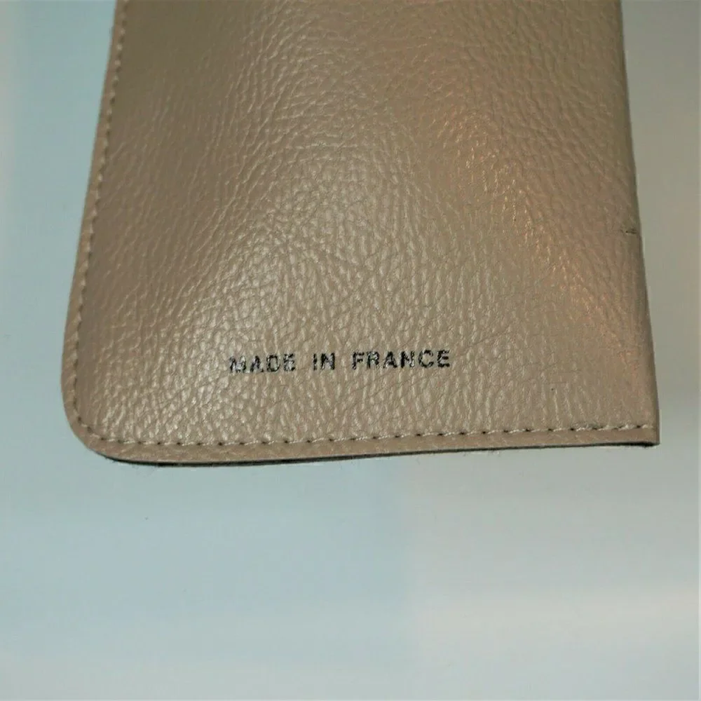 HR Helena Rubinstein Eyeglass Case Vintage 60s Made In France Soft Slip